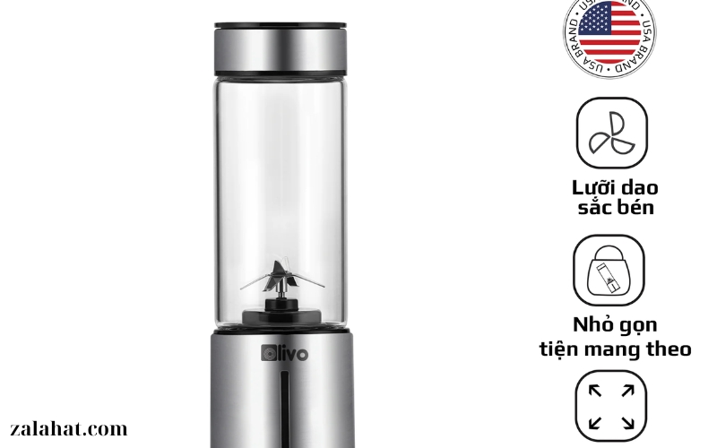 Máy xay sinh tố mini inox cao cấp (3)